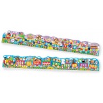 60 pc Giant Floor Puzzle - ABC & 123 Trains